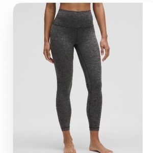 lululemon athletica leggings - graphite healthier (BRAND NEW)